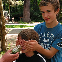 Zoopädagogik Riechen im Tierpark Zittau