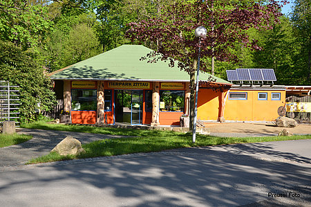 Eingangsbereich Tierpark Zittau 